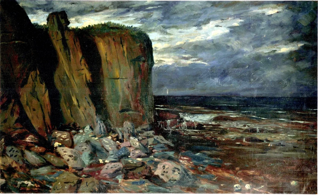 Giorgio De Chirico - la sfinge (marina con scogli), Milano